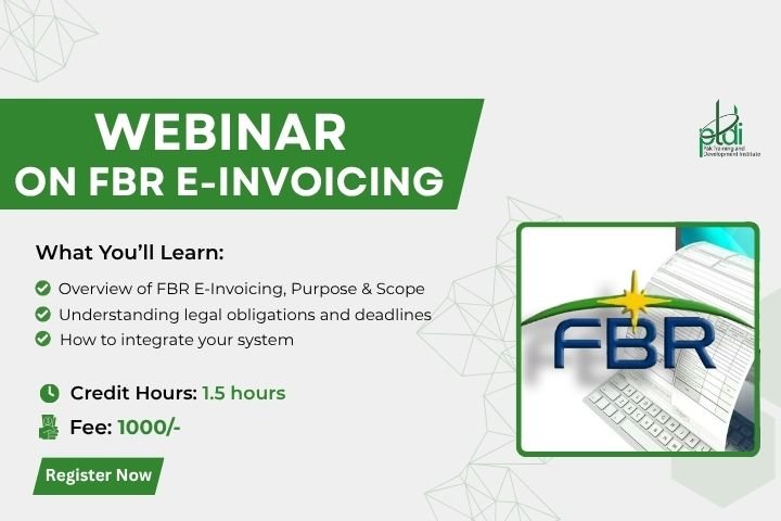 Webinar on FBR E-Invoicing