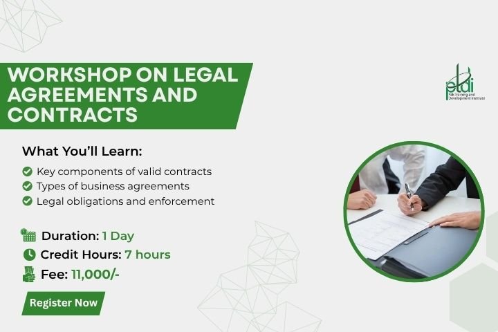 Workshop on Legal Agreements and Contracts