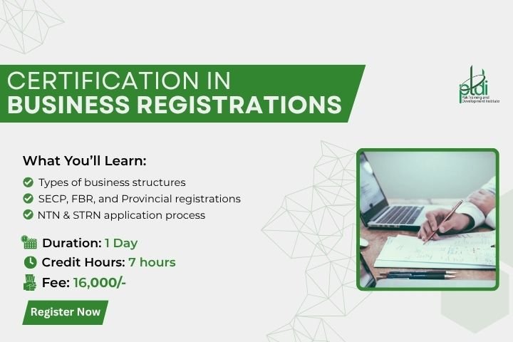 Certification in Business Registrations