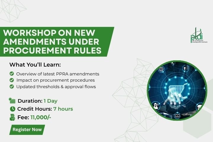 Workshop on New Amendments under Procurement Rules
