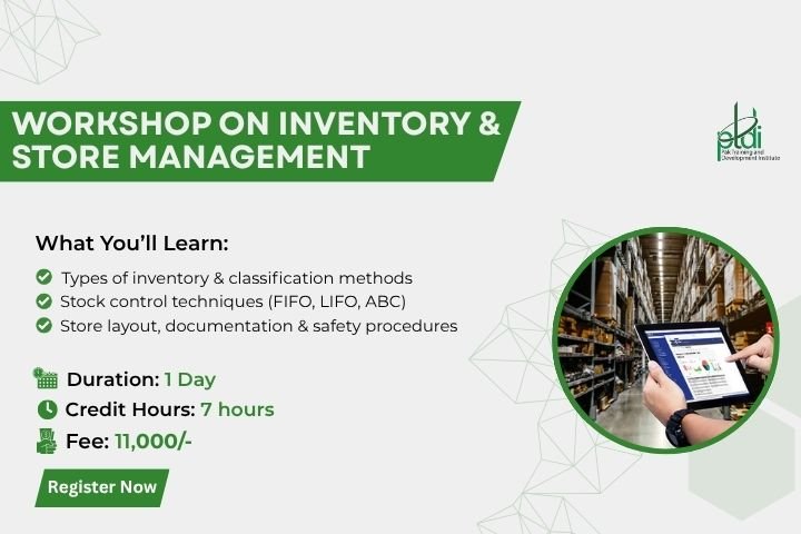 Workshop on Inventory & Store Management