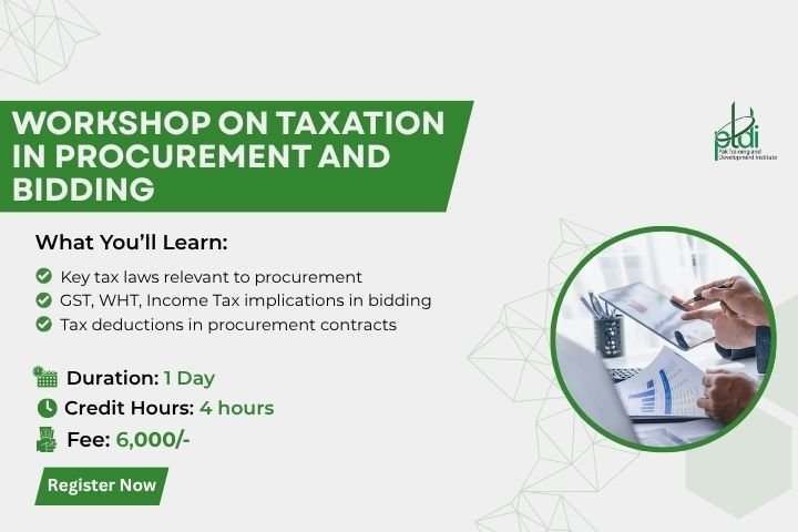 Workshop on Taxation in Procurement and bidding